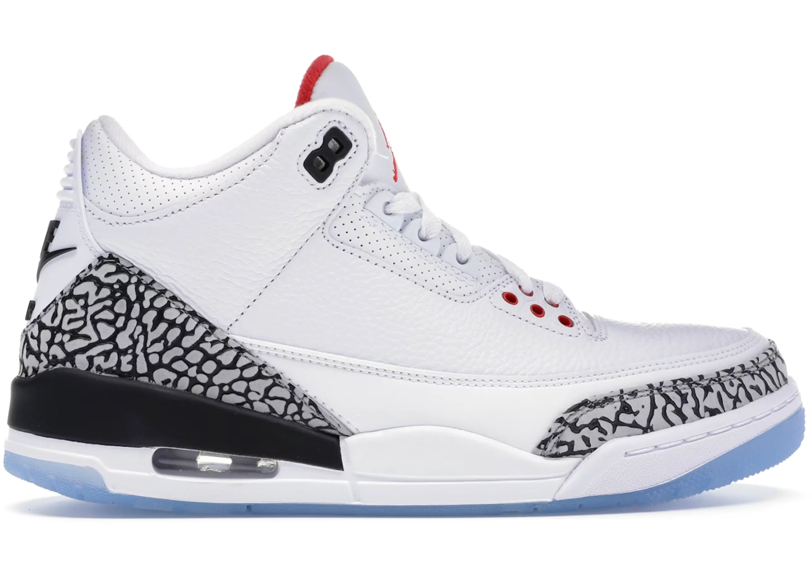 Jordan 3 Retro Free Throw Line White Cement (DAMAGED BOX)
