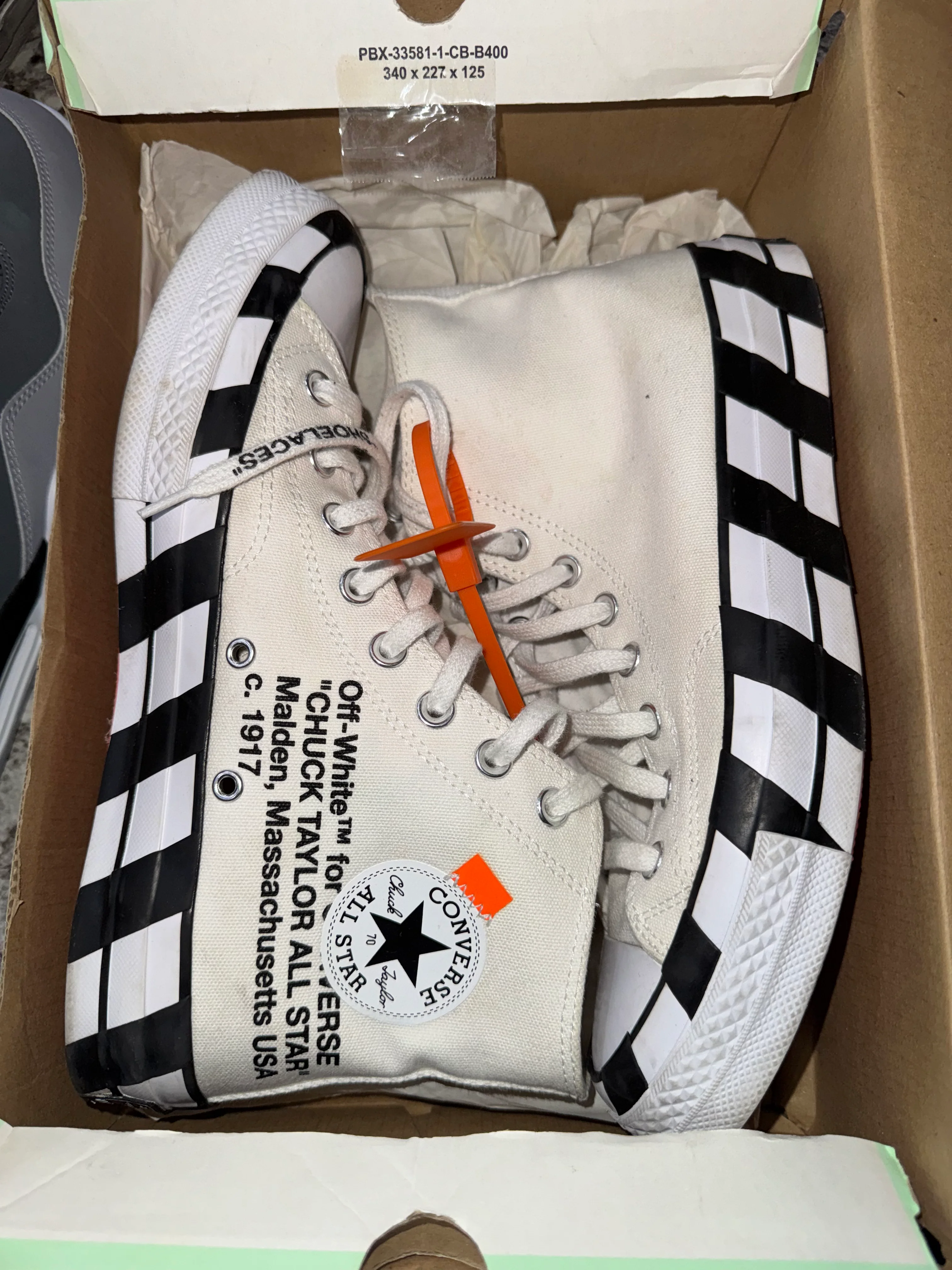 Converse Chuck Taylor All Star 70 Hi Off-White - Image 5