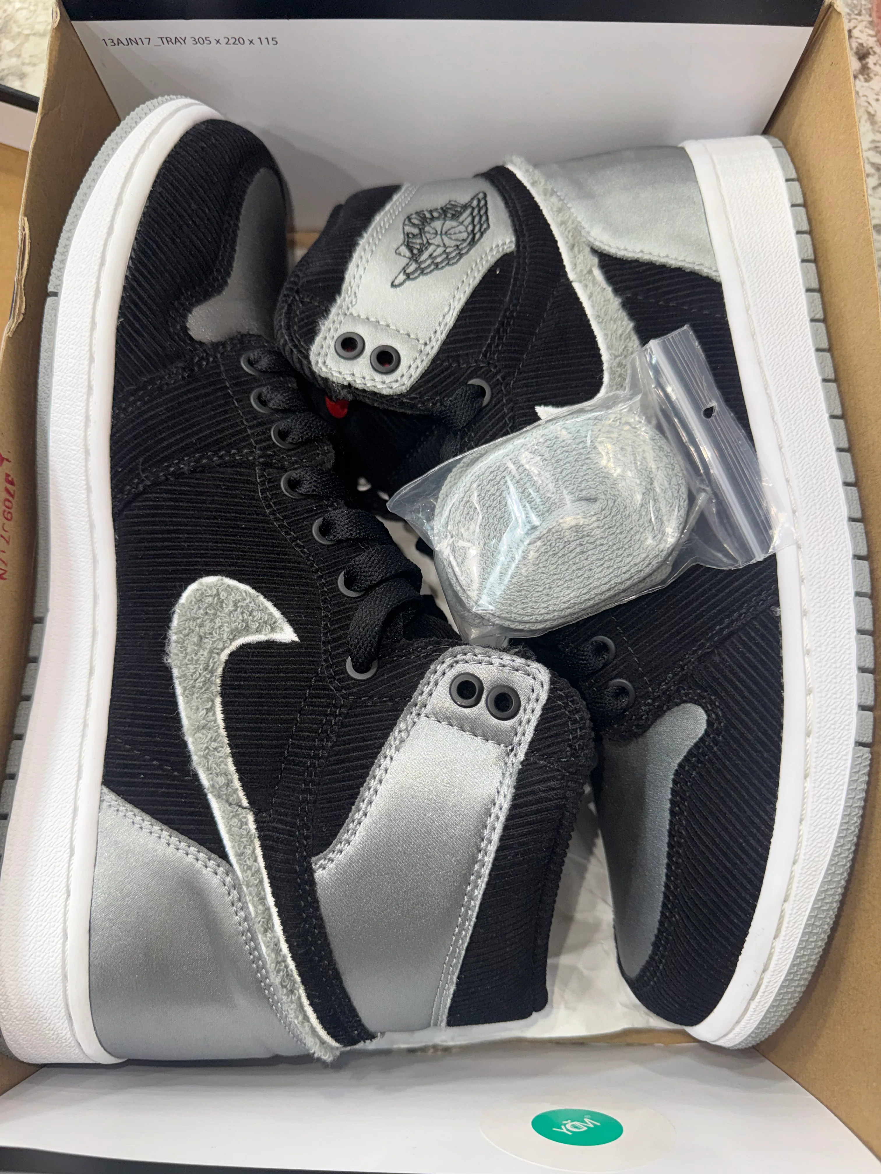 Jordan 1 Retro High Aleali May Shadow - Image 3