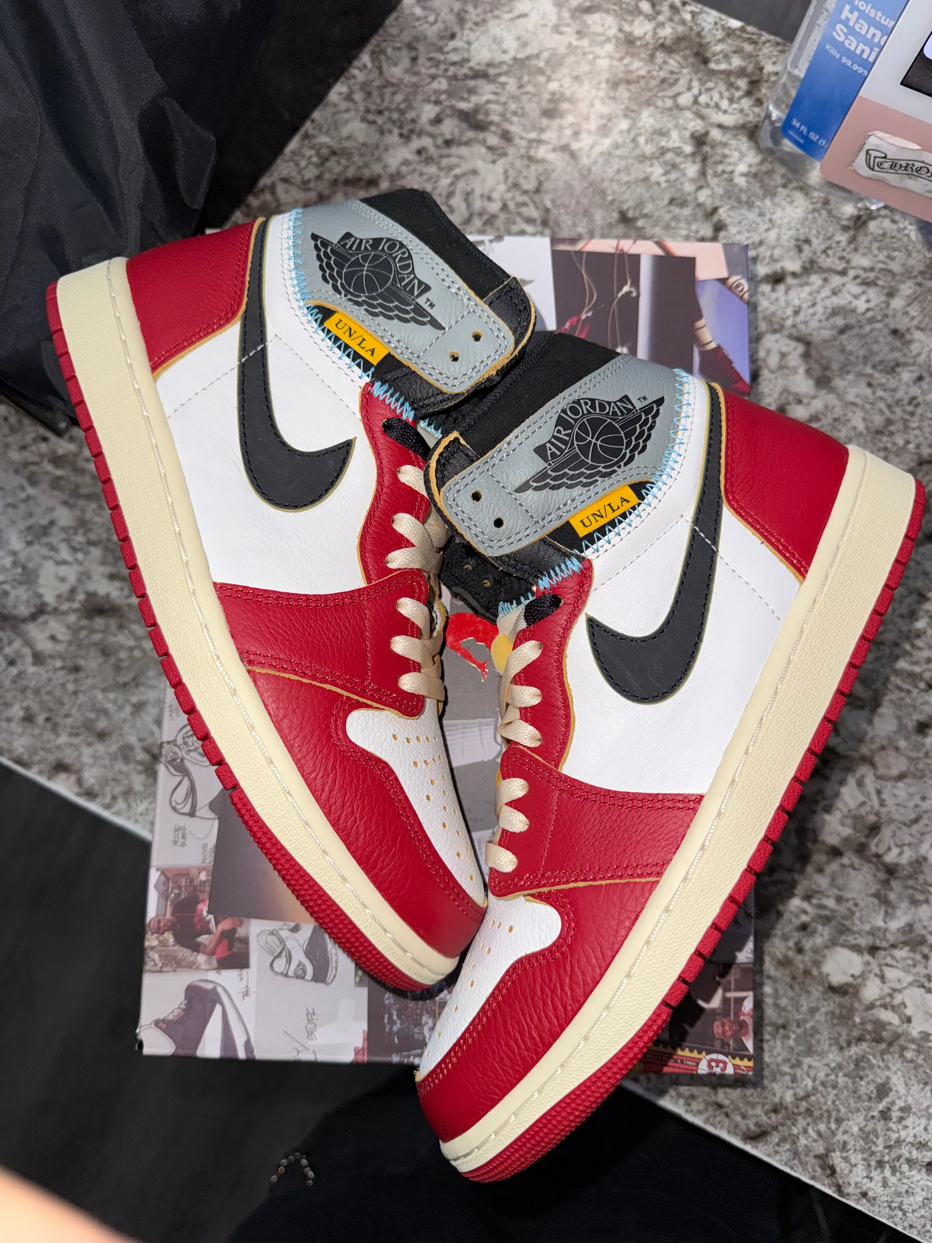 Jordan 1 Retro High OG SP Union LA Chicago Shadow - Image 2