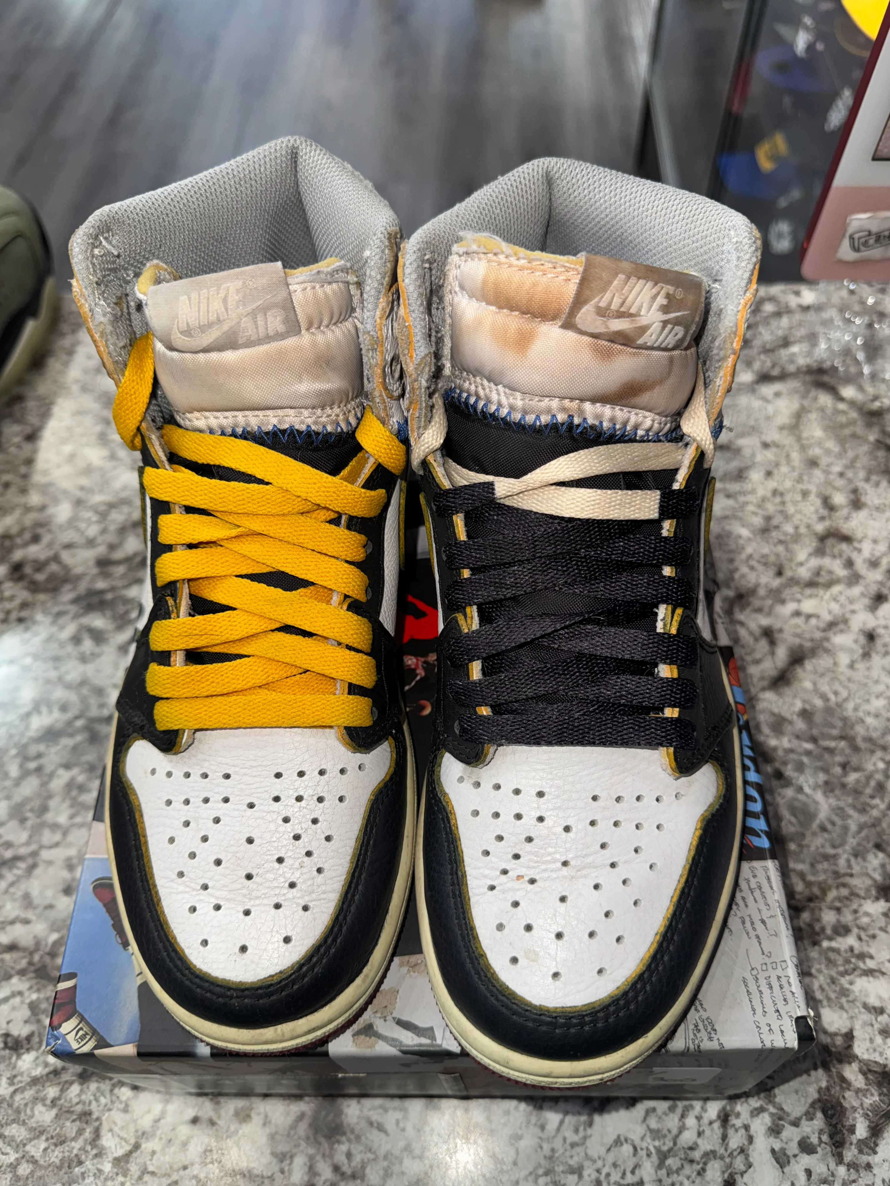 Jordan 1 Retro High Union Los Angeles Black Toe - Image 4