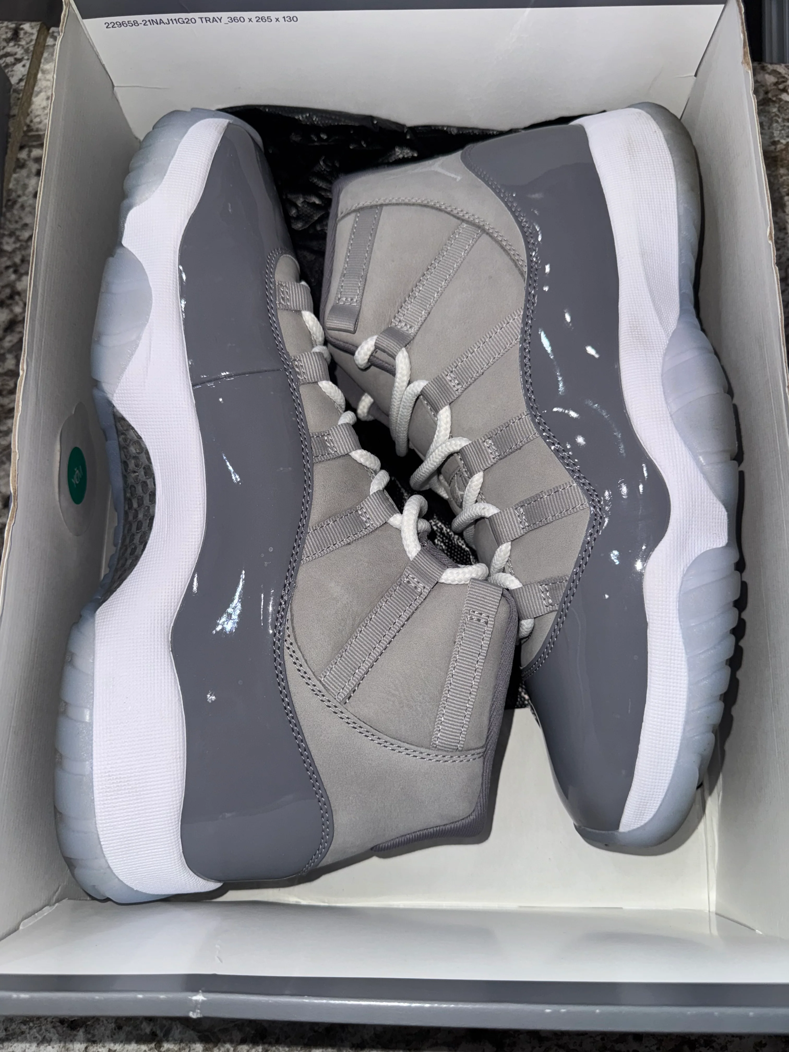 Jordan 11 Retro Cool Grey (2021) - Image 3