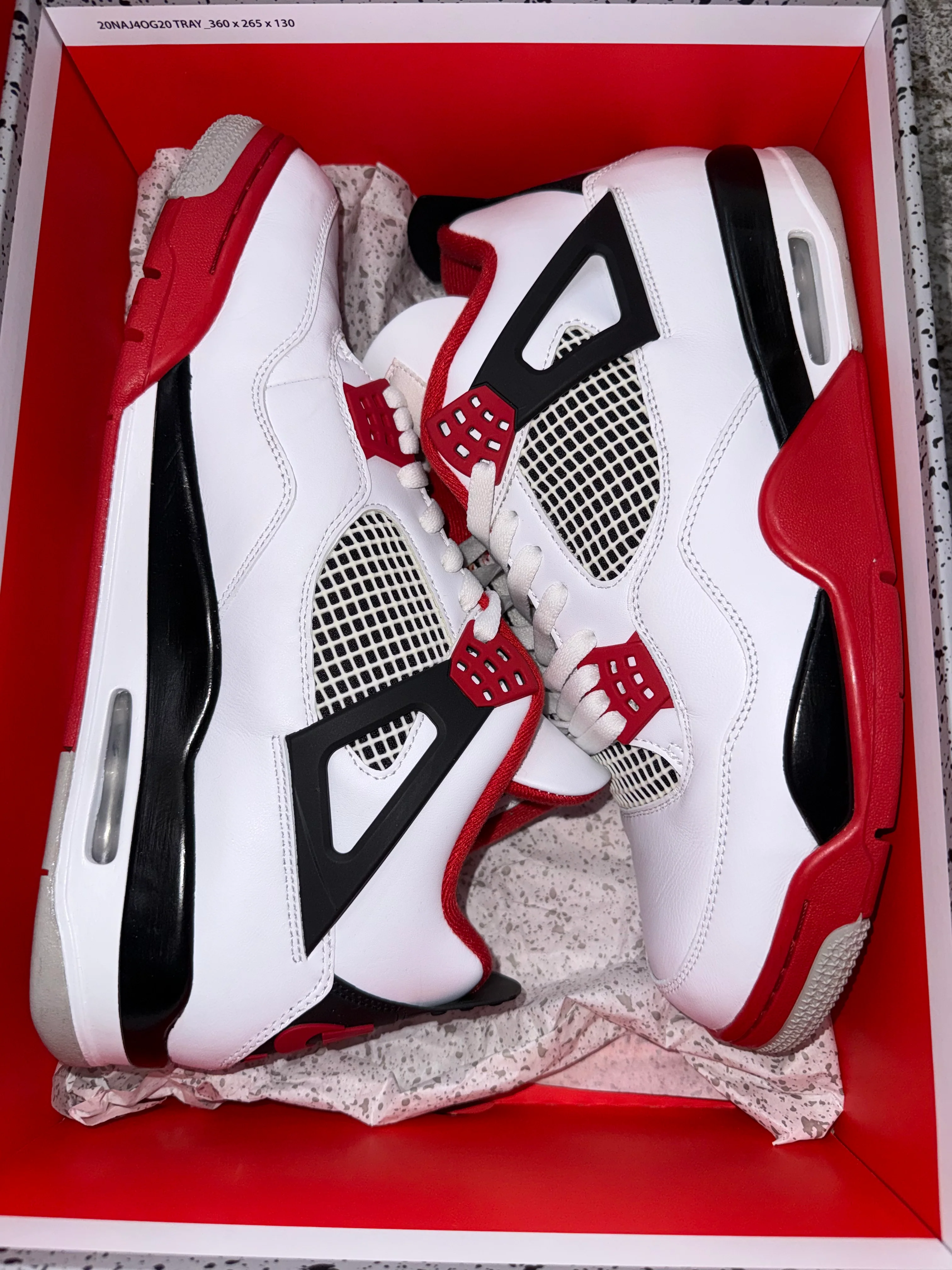 Jordan 4 Retro Fire Red (2020) - Image 5