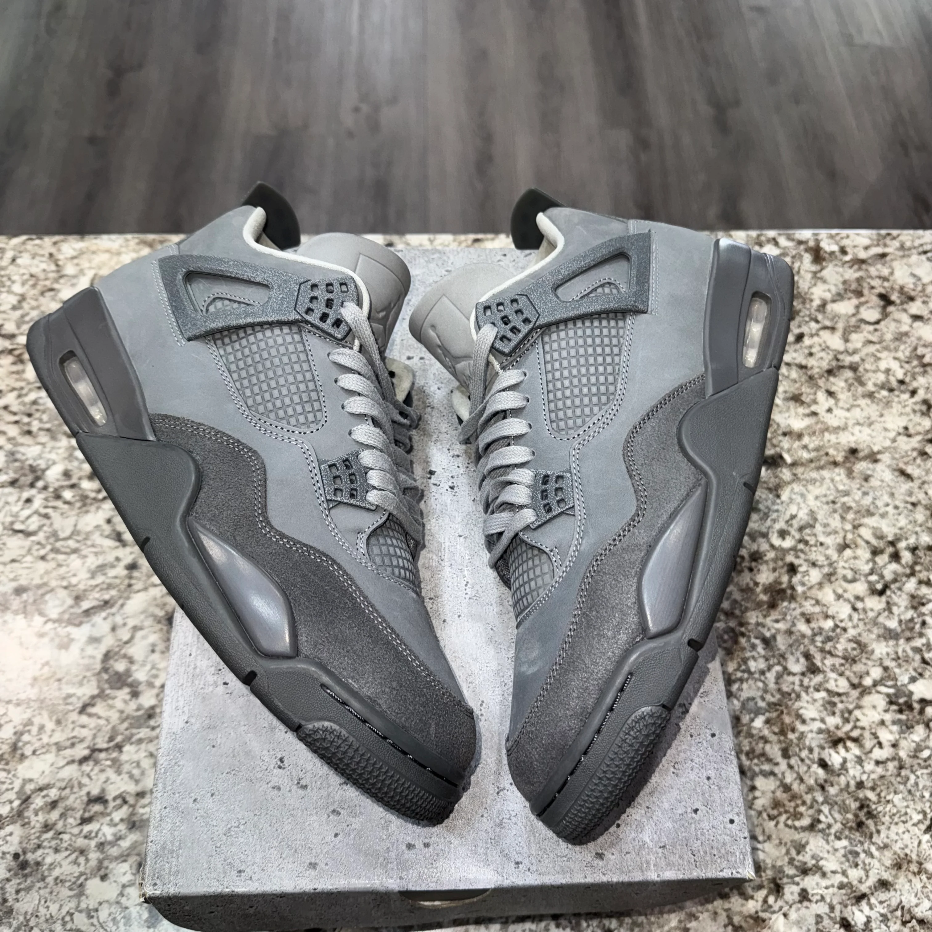 Jordan 4 Retro SE Paris Olympics Wet Cement - Image 2
