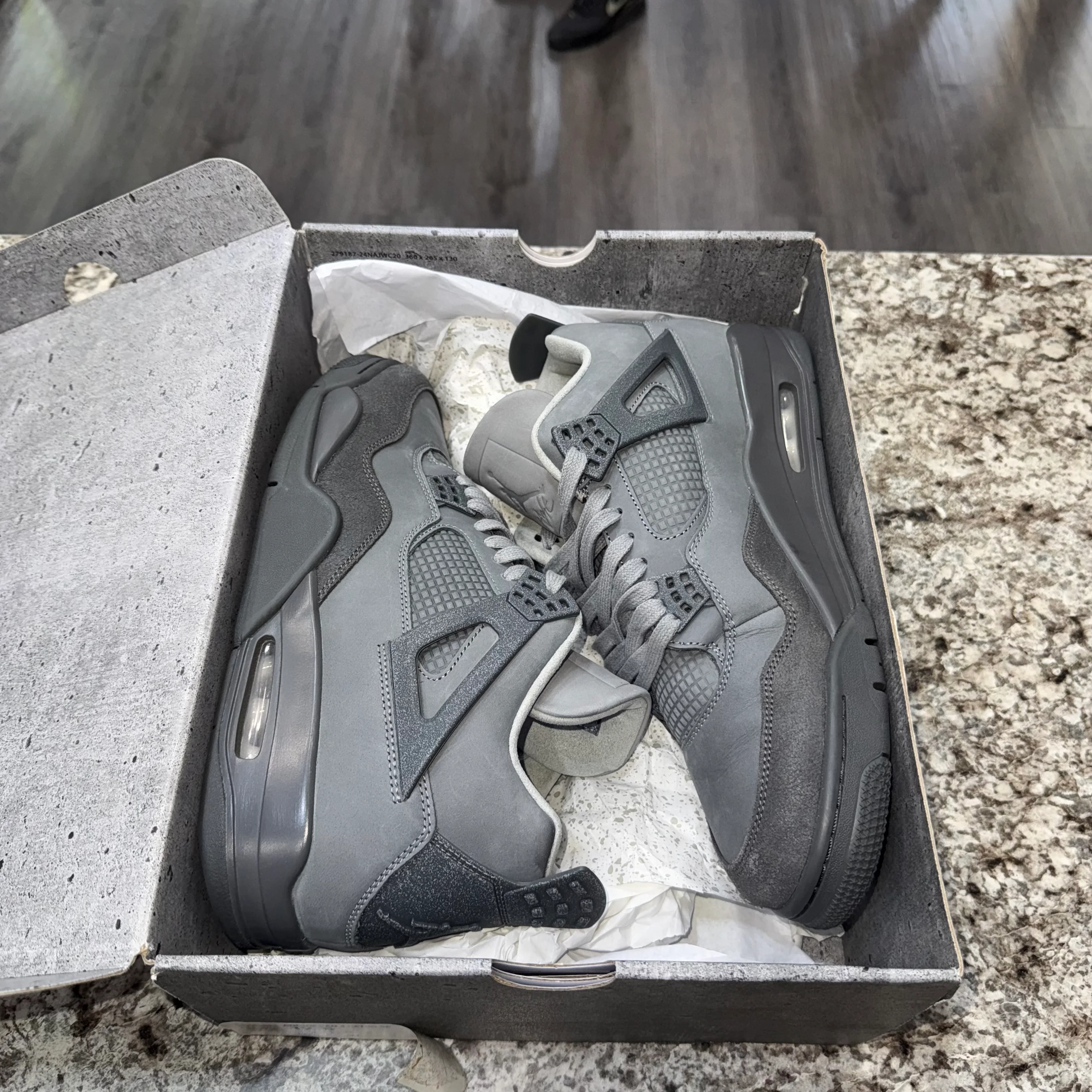 Jordan 4 Retro SE Paris Olympics Wet Cement - Image 5