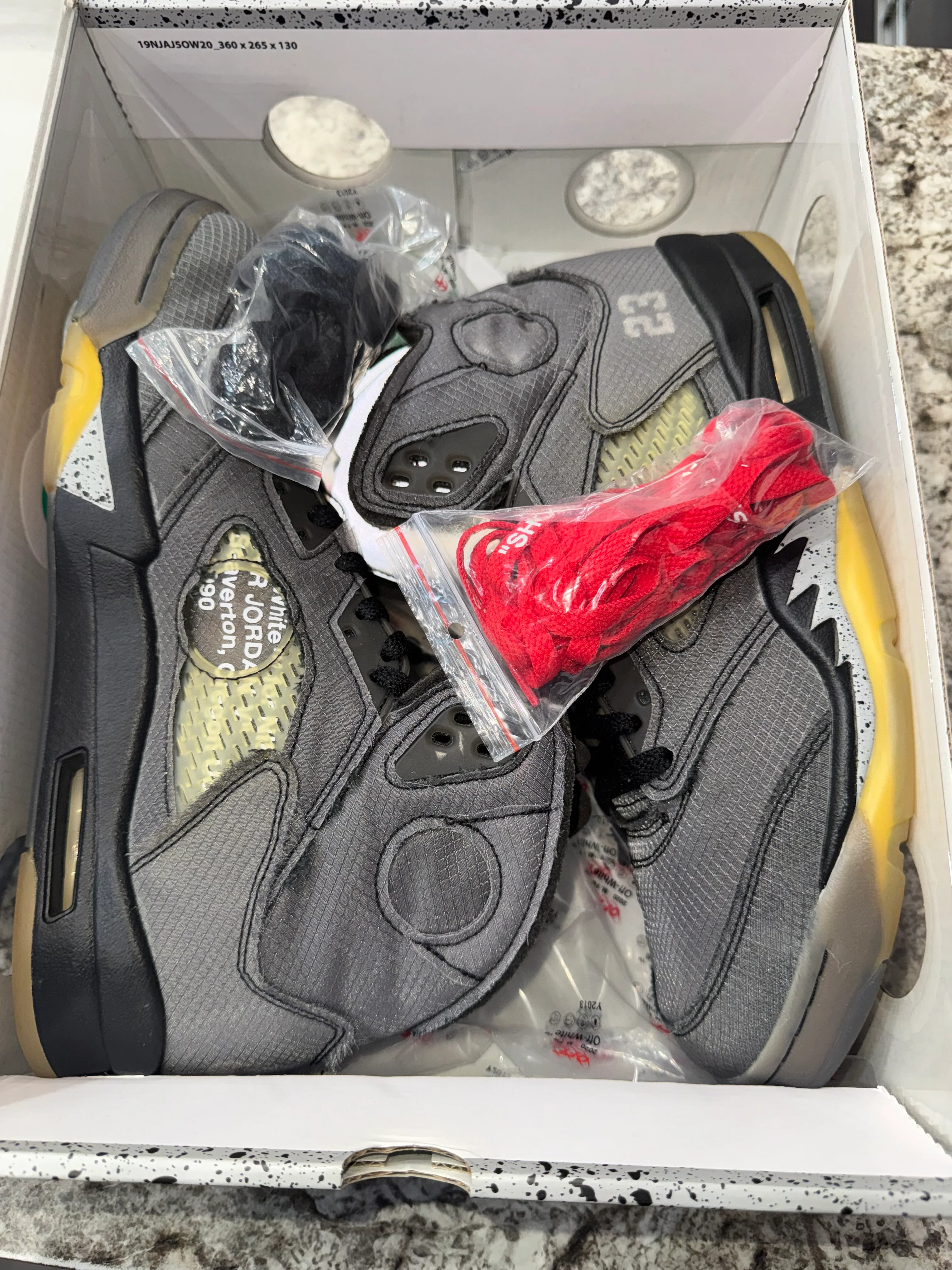 Jordan 5 Retro Off-White Muslin - Image 2
