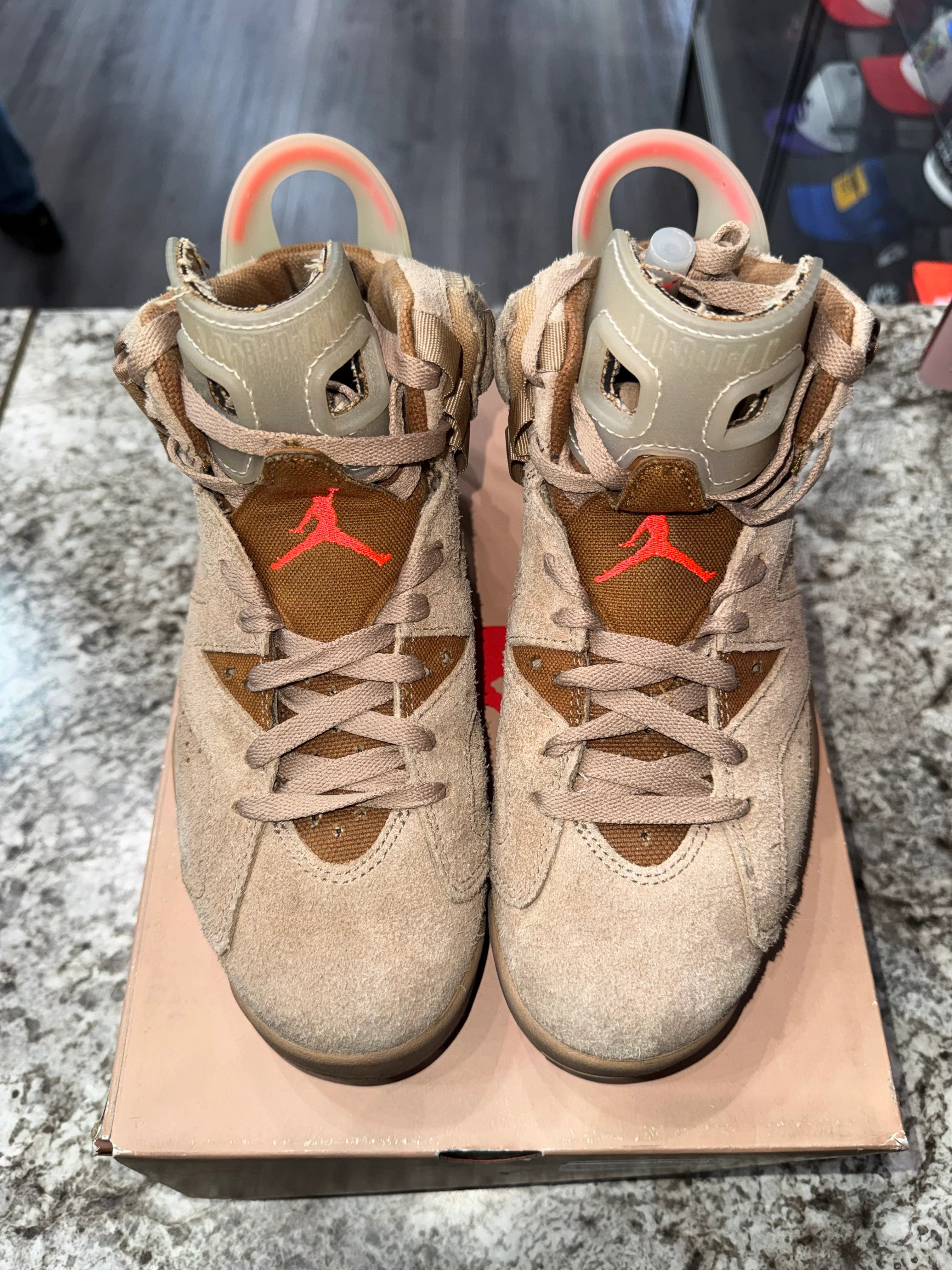 Jordan 6 Retro Travis Scott British Khaki - Image 4