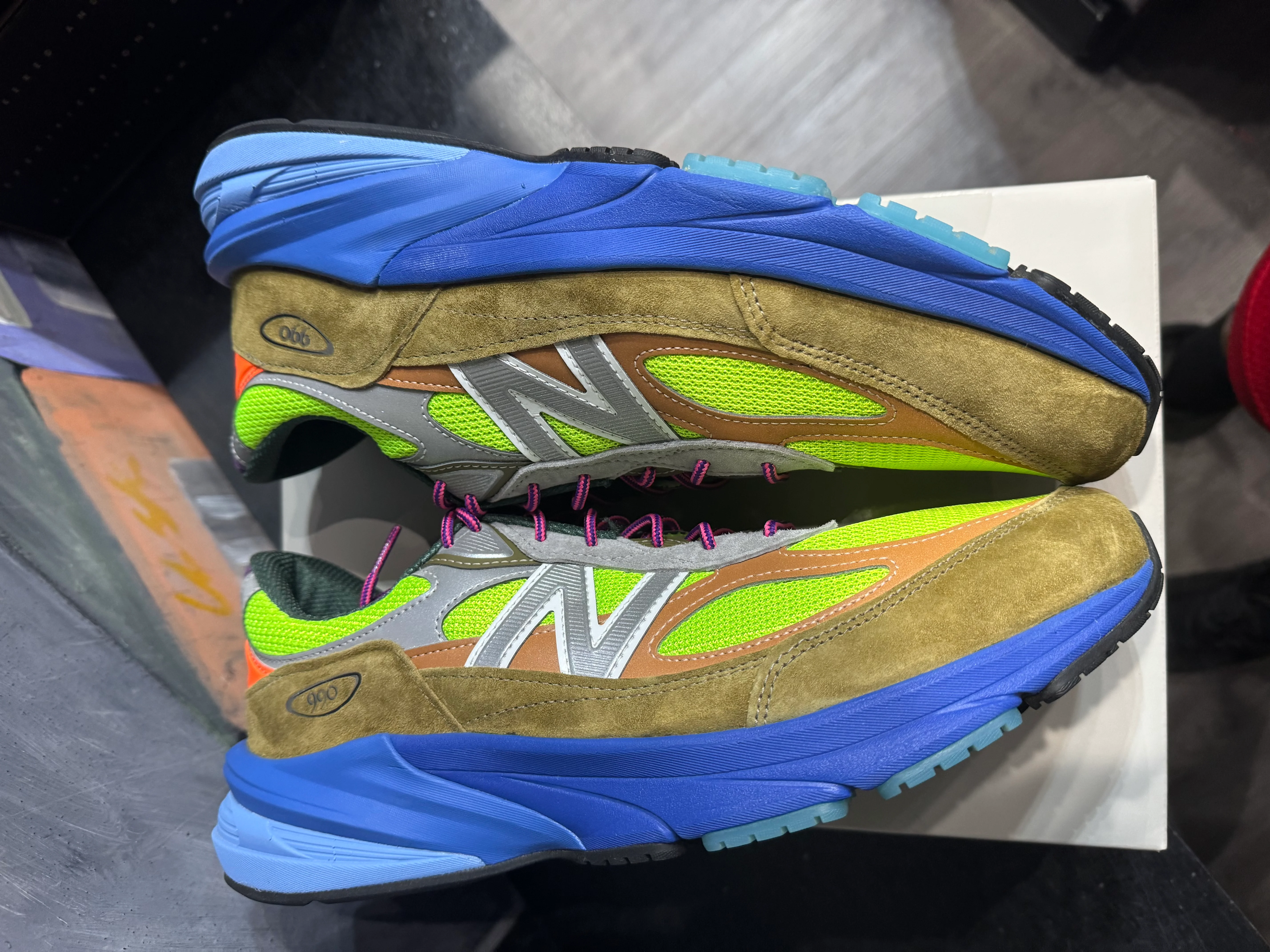 New Balance 990v6 MiUSA Action Bronson Baklava - Image 3