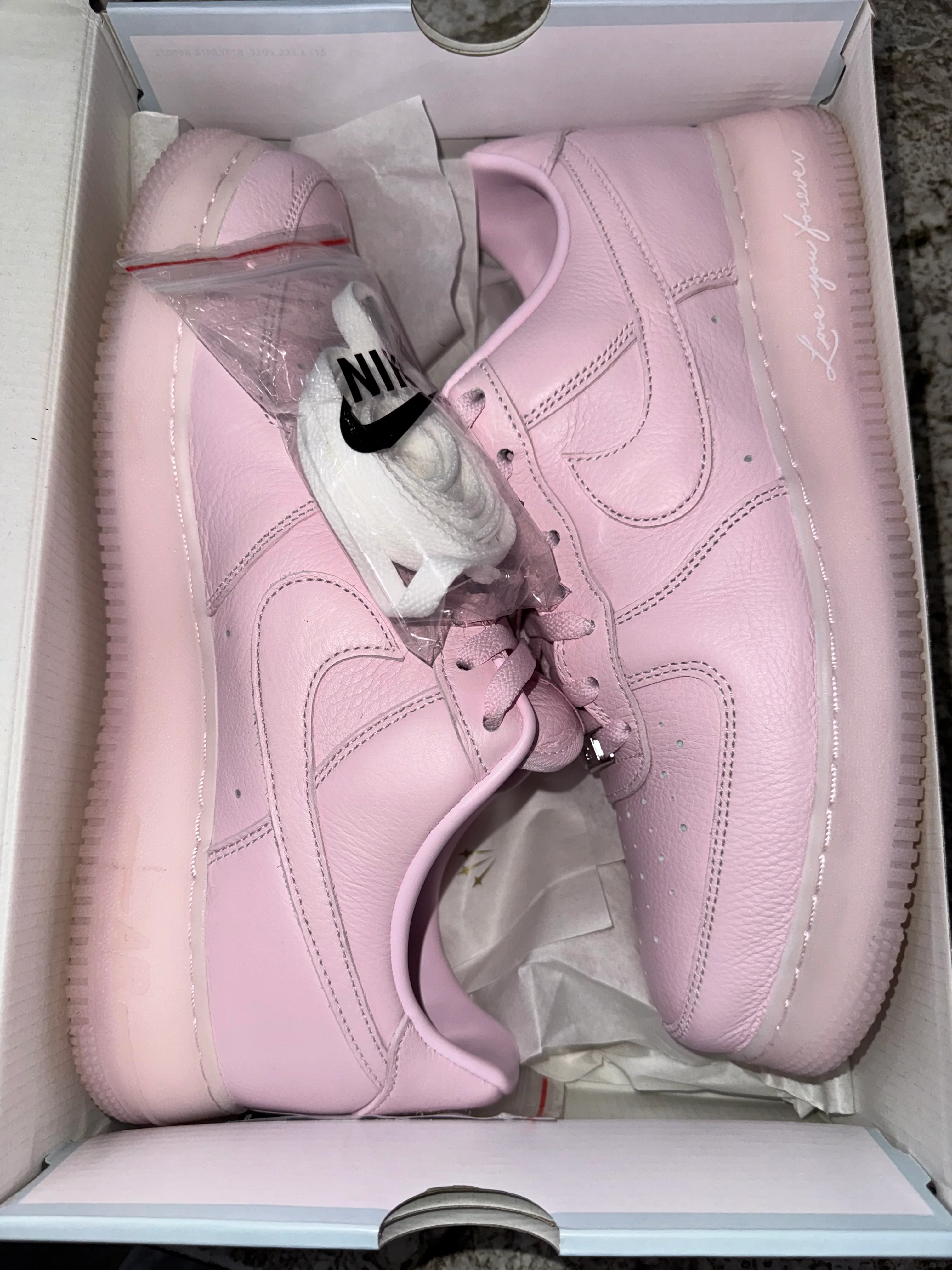 Nike Air Force 1 Low Drake NOCTA Certified Lover Boy Pink Foam - Image 5
