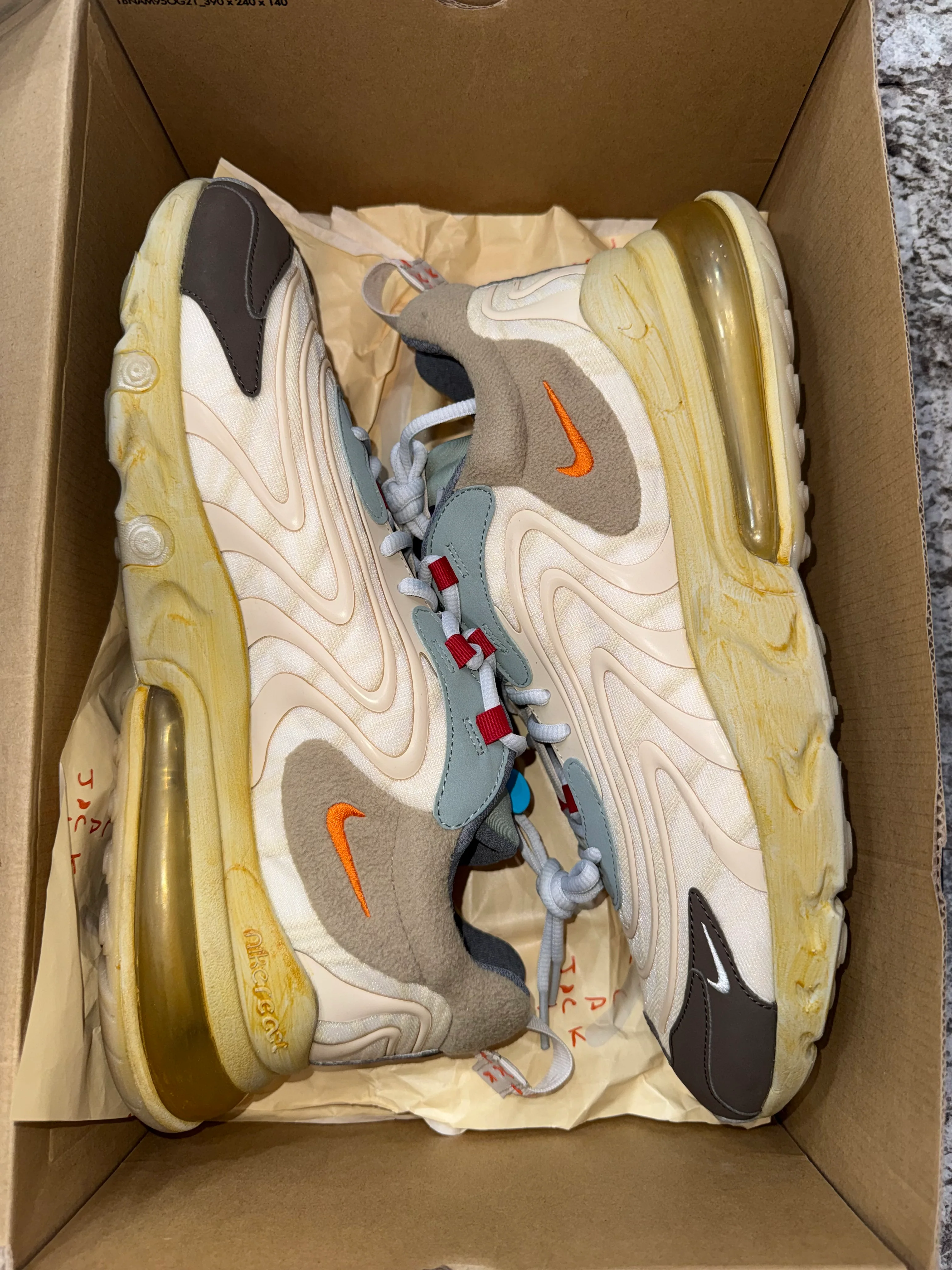 Nike Air Max 270 React ENG Travis Scott Cactus Trails - Image 5