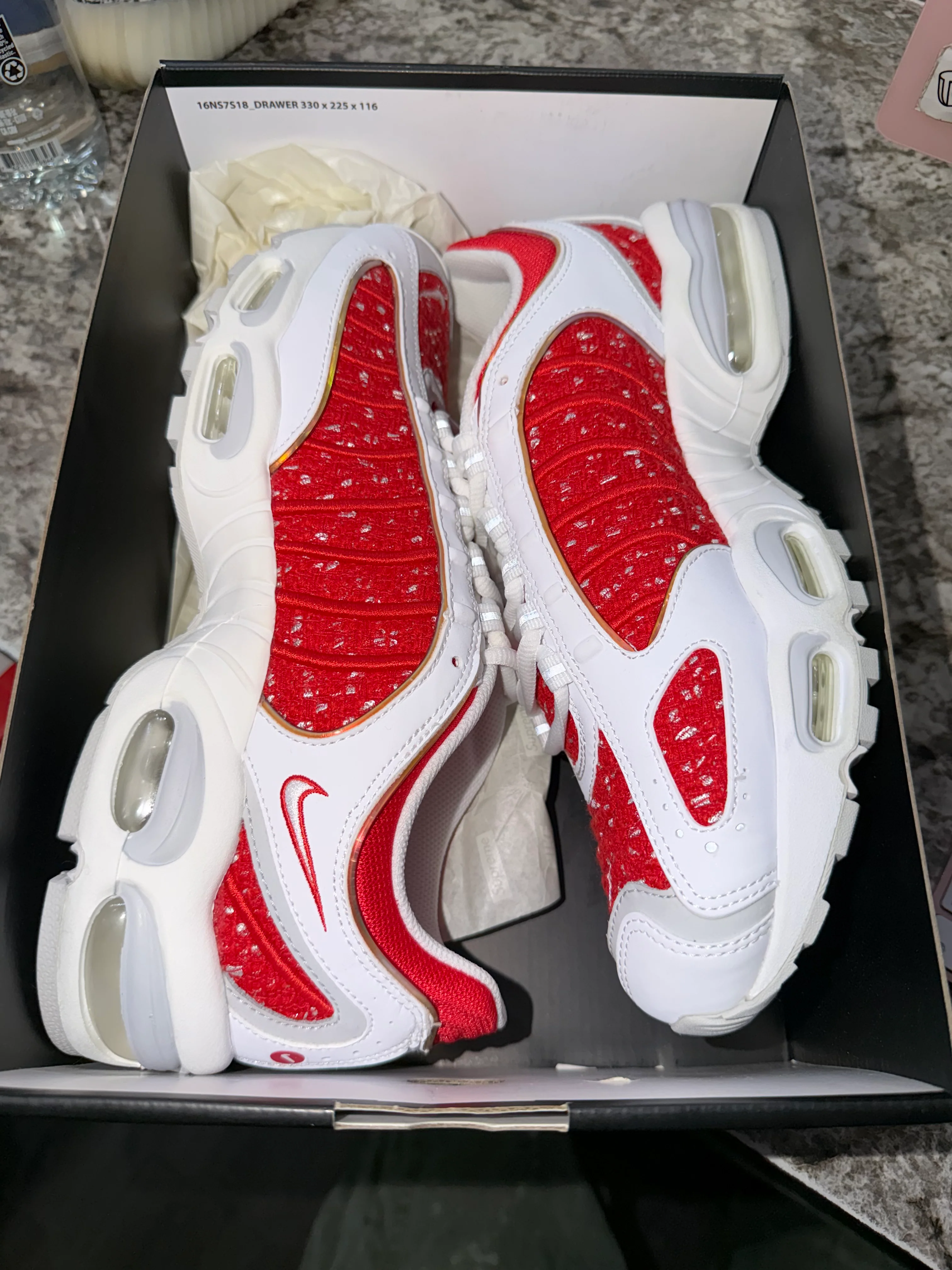 Nike Air Max Tailwind 4 Supreme White - Image 5