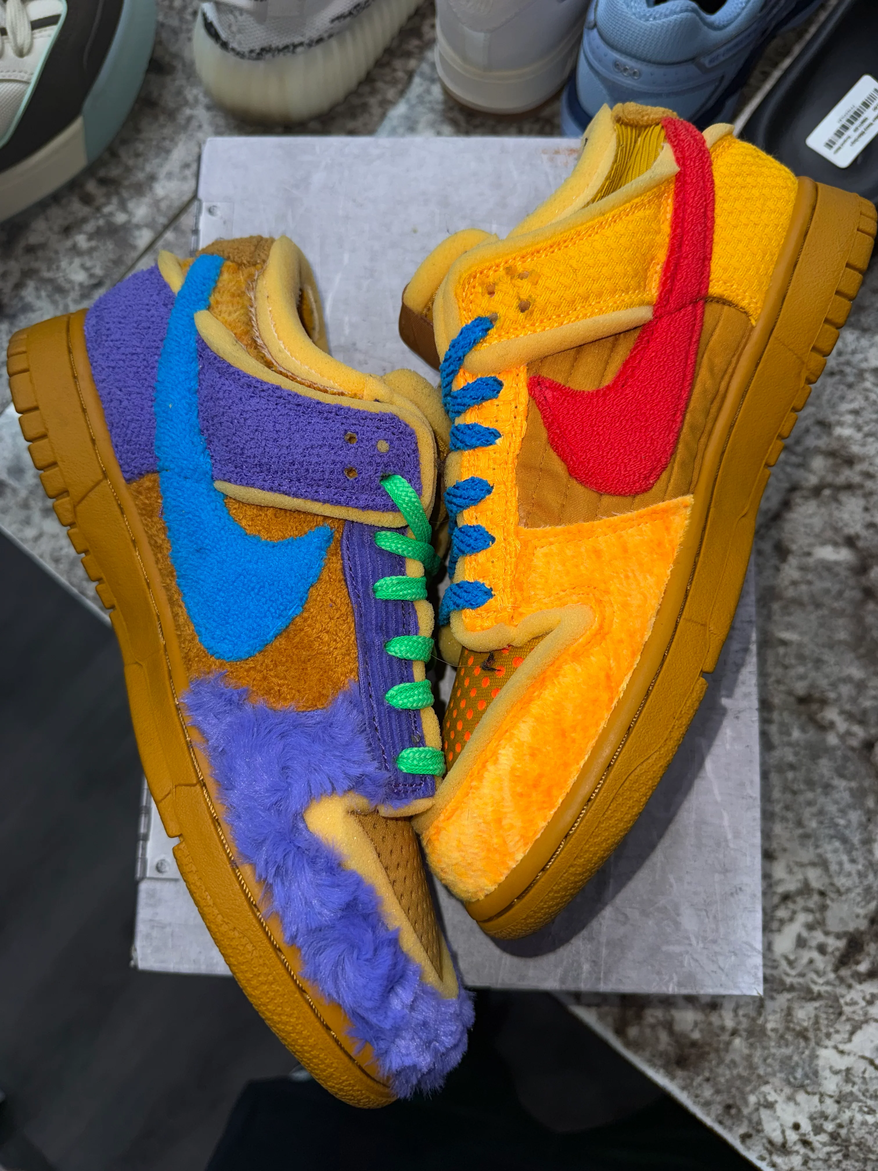 Nike Dunk Low Cactus Plant Flea Market Swamp Sponge Psychic Purple - Image 3