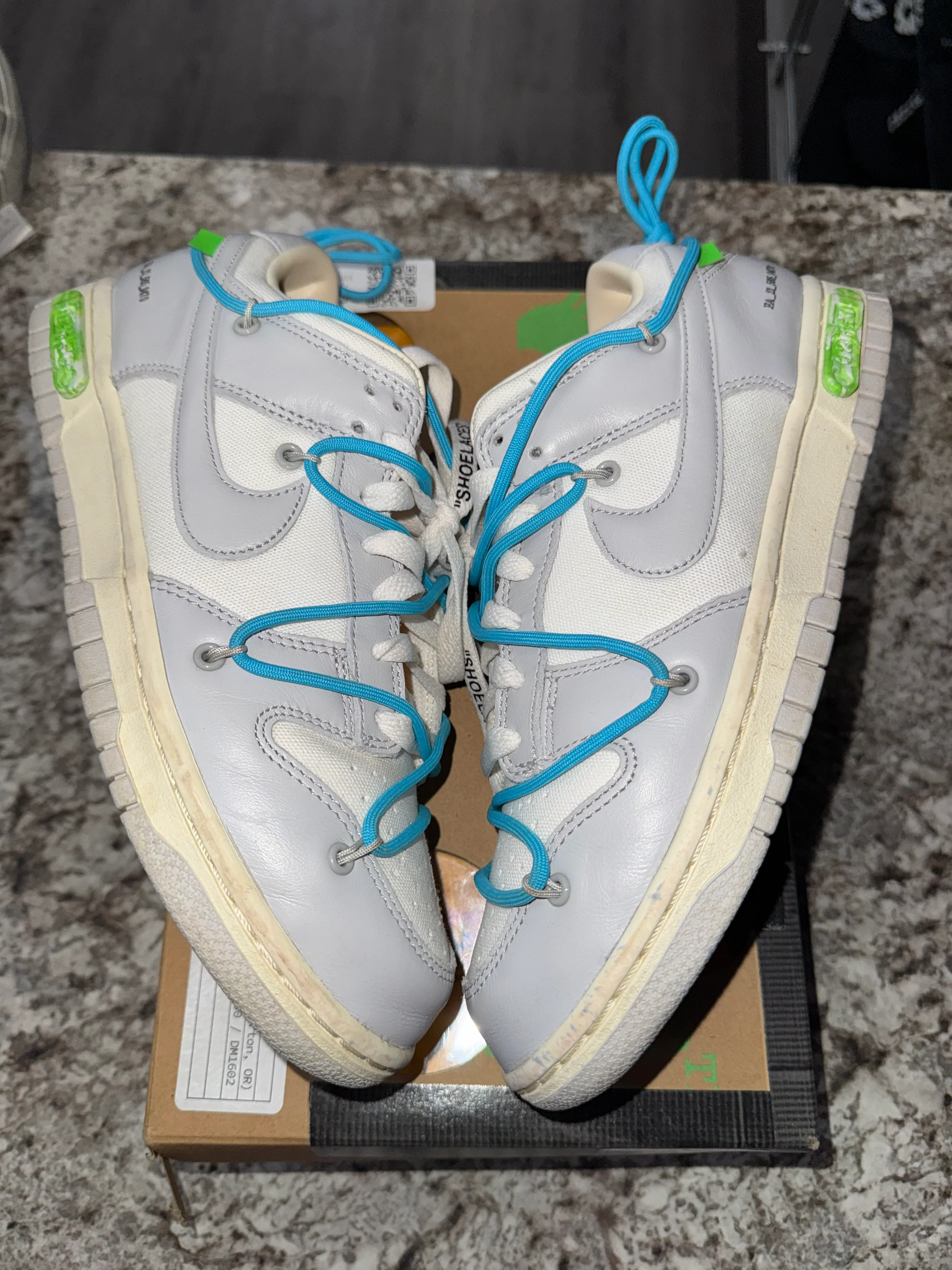 Nike Dunk Low Off-White Lot 2 - Image 5